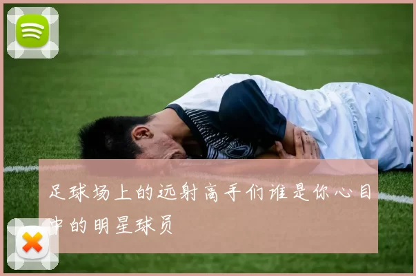 足球场上的远射高手们谁是你心目中的明星球员